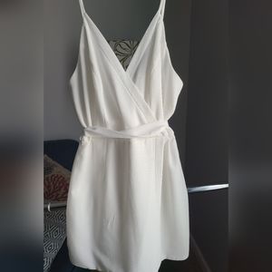 White Day Trip Mini Dress from Buckle